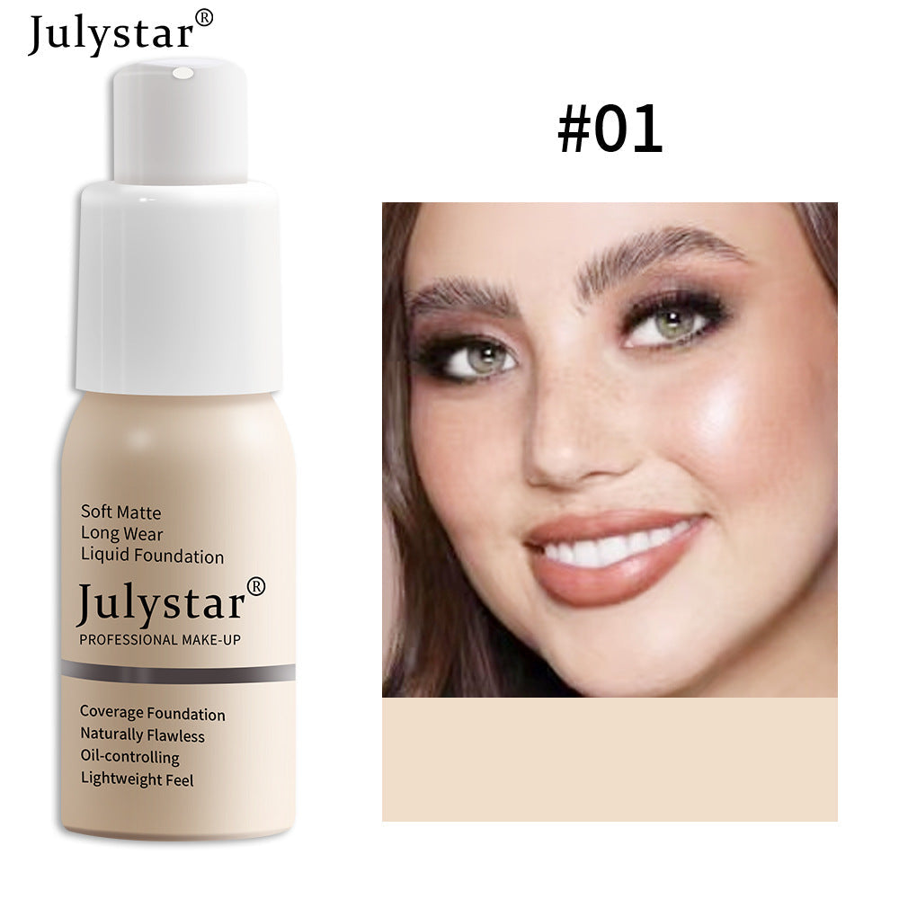 Liquid Foundation Concealer for Lightweight Soft Matte