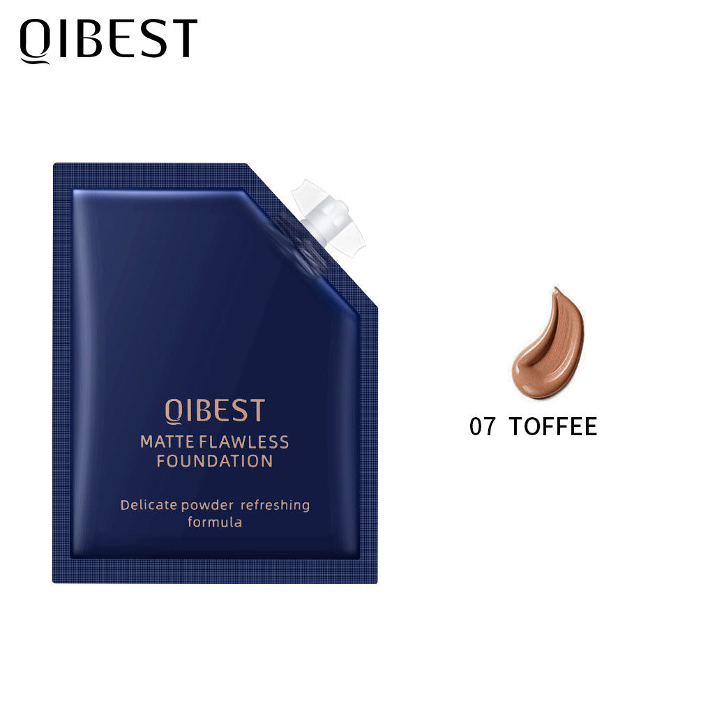 Portable Matte Liquid Foundation for Smooth Coverage
