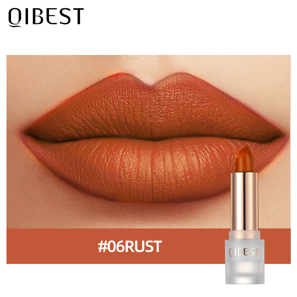 Velvet Matte Lipstick – 11 Wearable Shades, Soft-Focus