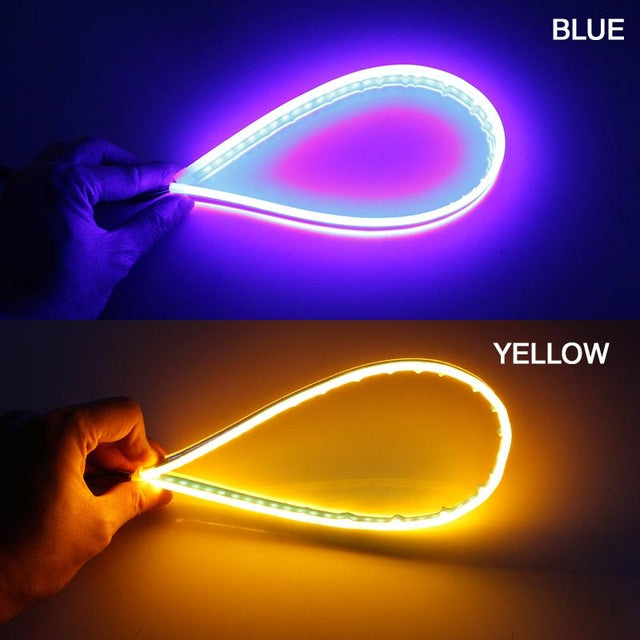 60cm Amber Sequential LED DRL Strip — Non-Destructive