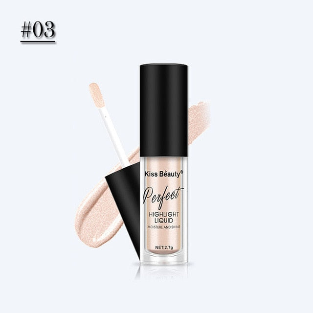 Liquid Highlighter Illuminator for Buildable Face Glow