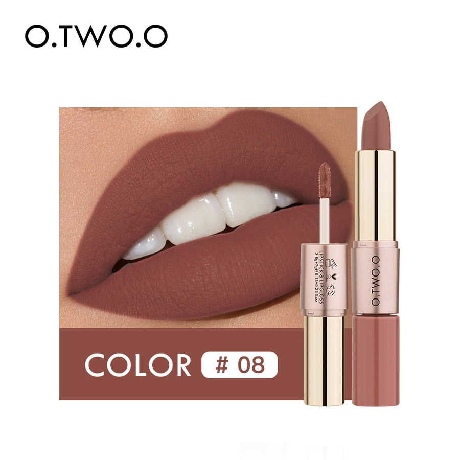 2-in-1 Matte Lipstick & Liquid Lipstick, 12 Shades