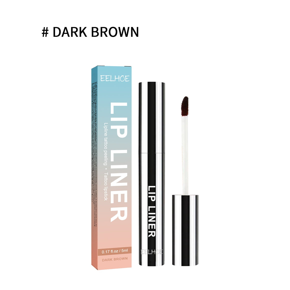Peel Lip Liner for Waterproof, Precise Lip Definition