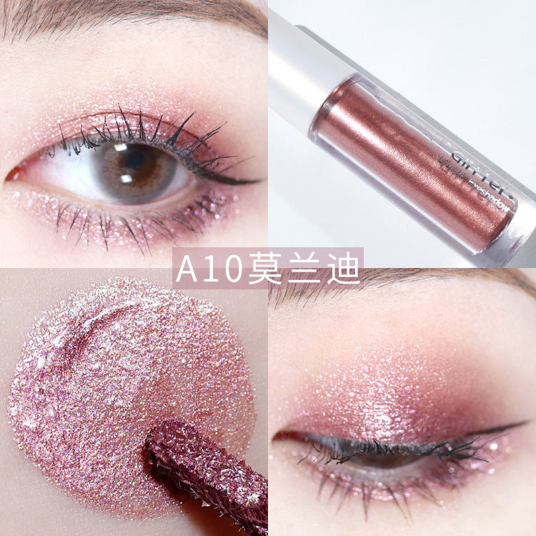 Liquid Glitter Eyeshadow for Instant Starry Eye Looks