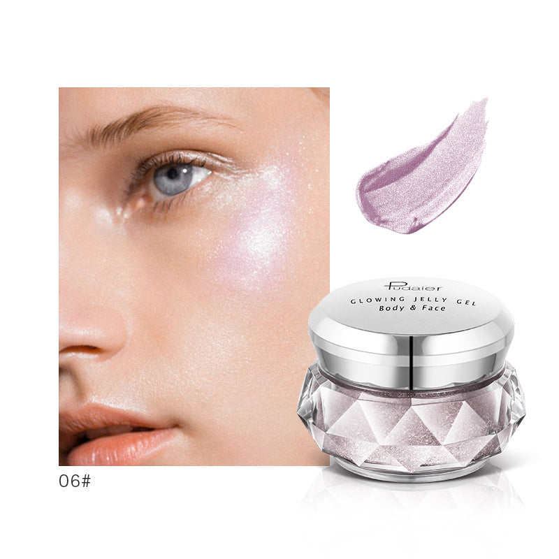 Jelly Gel Face Highlighter for a Reflective Mermaid Glow