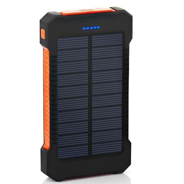 Solar Power Bank 20000mAh — Never Run Out of Power Outdoors