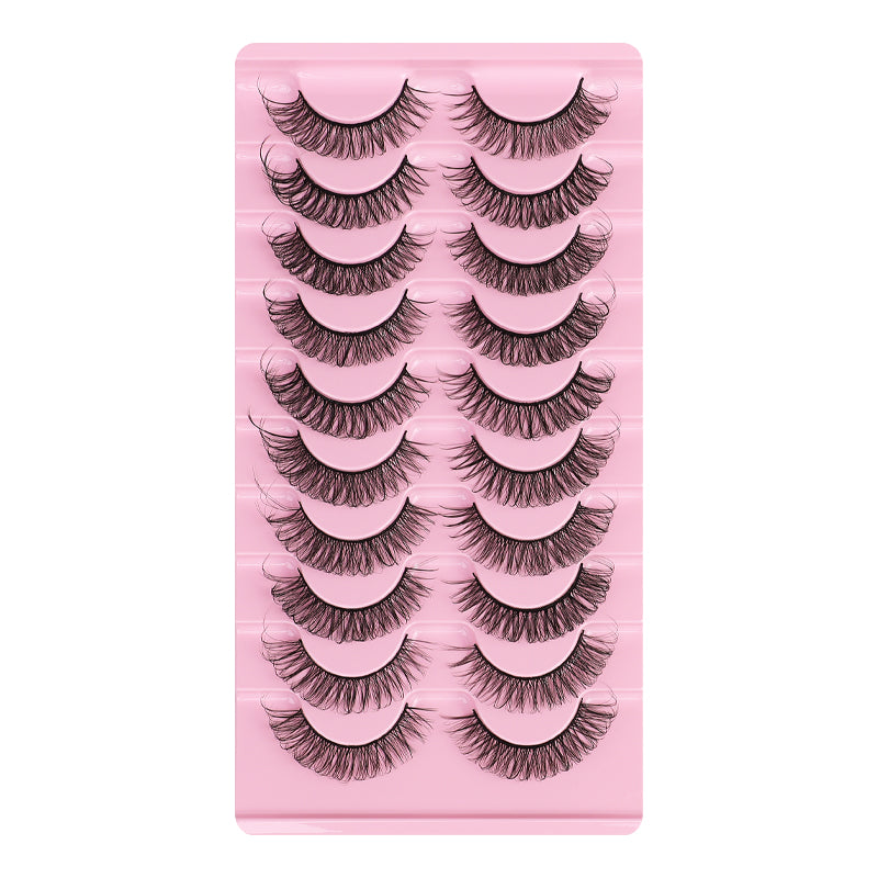 Russian Volume False Eyelashes – Dramatic DD Curl Set