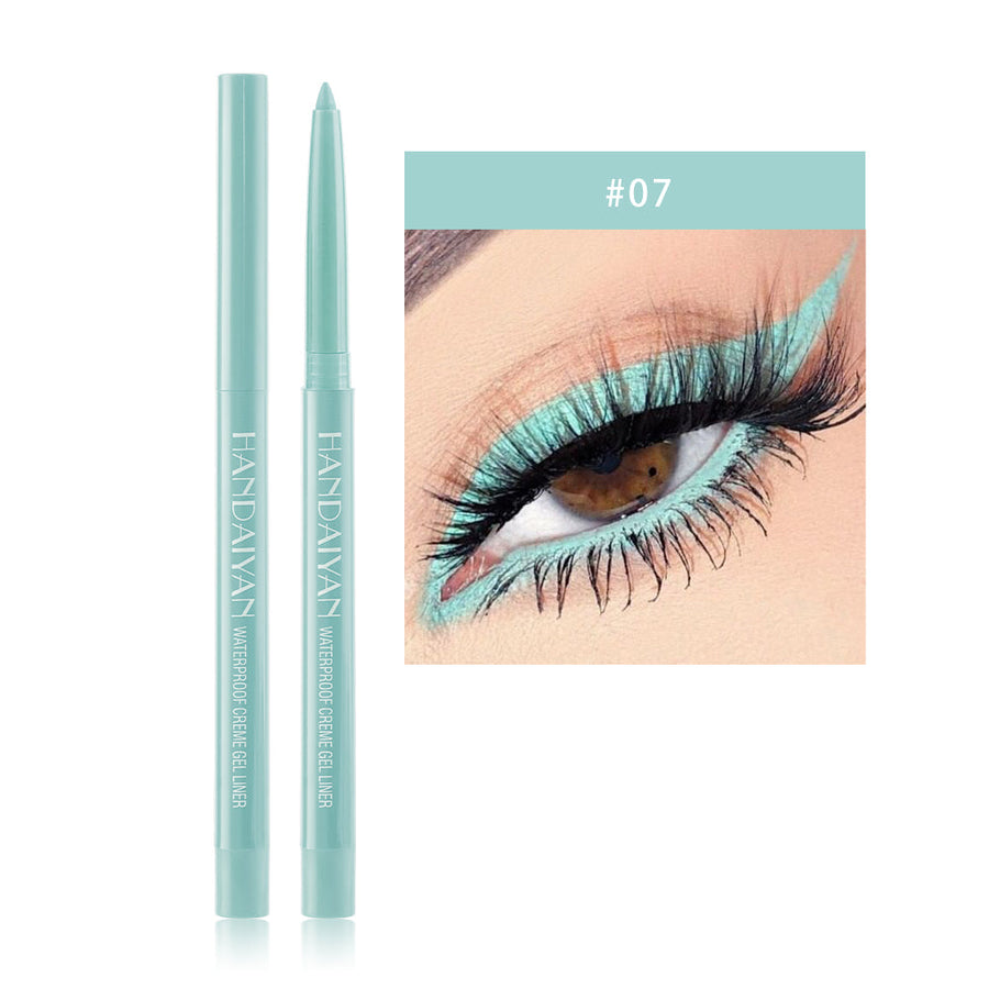 20-Color Waterproof Colorful Eyeliner Pen Set for Looks
