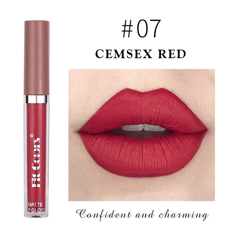 Matte Liquid Lipstick | Velvety Color, 8 Shades