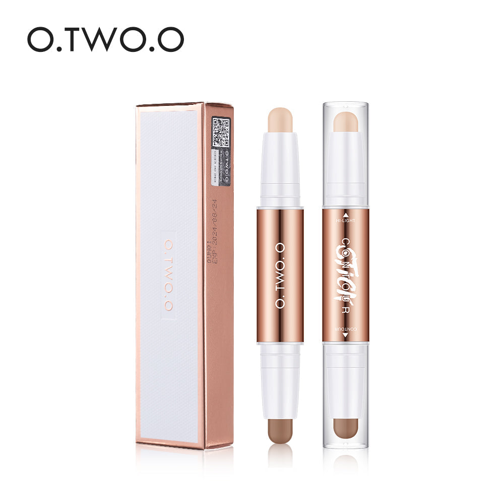 Dual-Ended Contour Stick for Easy Facial Definition