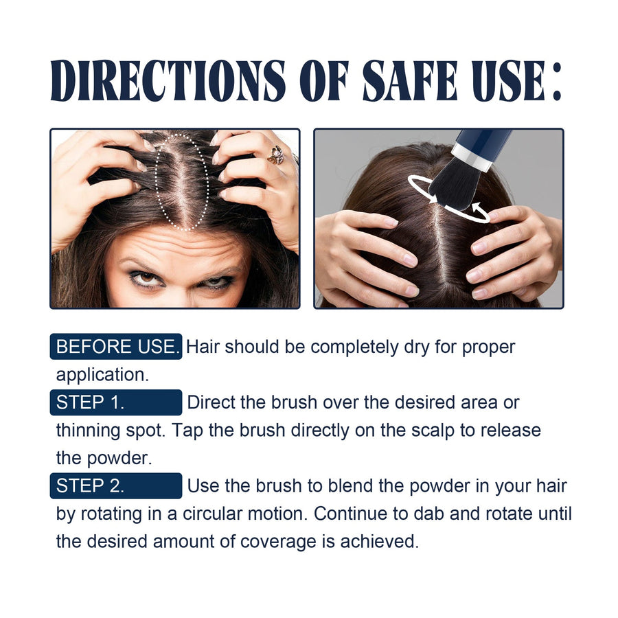 Hair Fibers for Thinning Hairlines, Fuller-Looking Roots