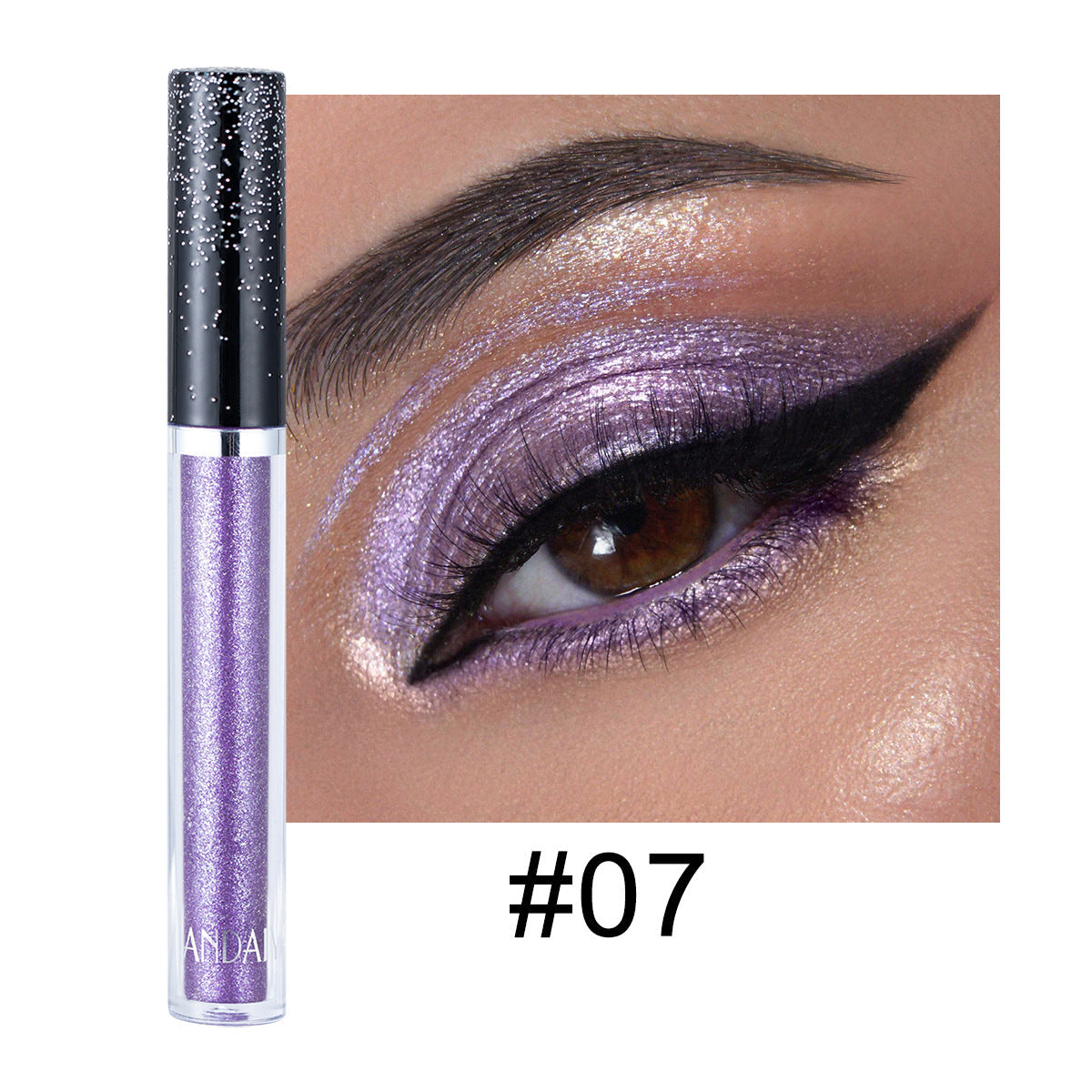 12 Color Liquid Eyeshadow for High-Shine Sparkle Looks