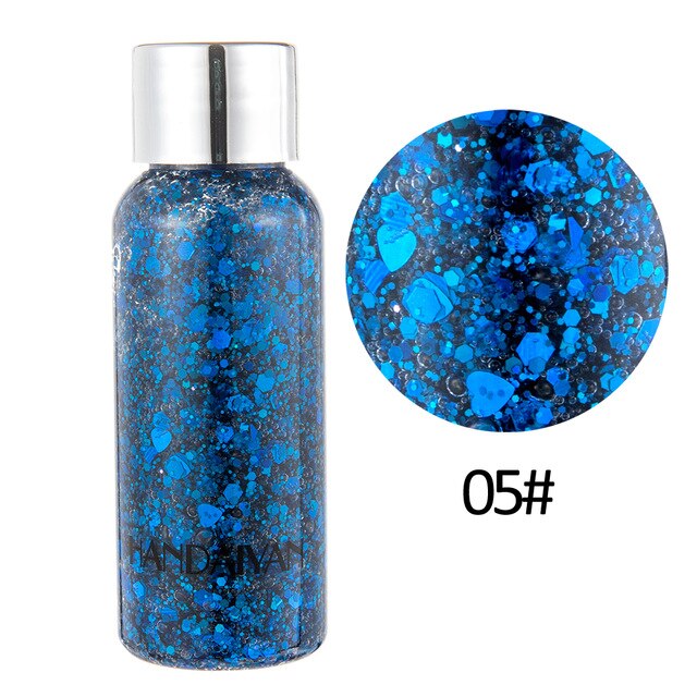 Face and Body Glitter Gel for Instant Festival Shine