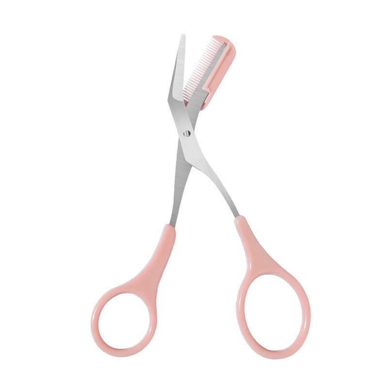 Eyebrow Scissors with Comb for Precise Brow Trimming