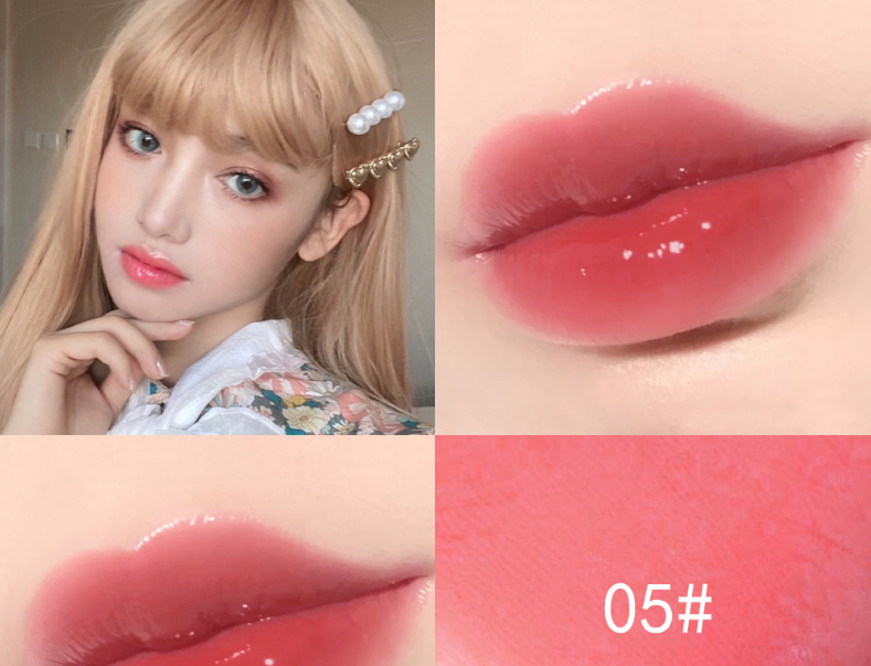 Clear Lip Gloss for Sparkling Glass-Like Lip Shine