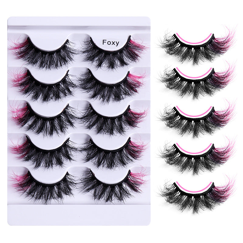 Colorful False Eyelashes for Dramatic Eye Makeup Looks