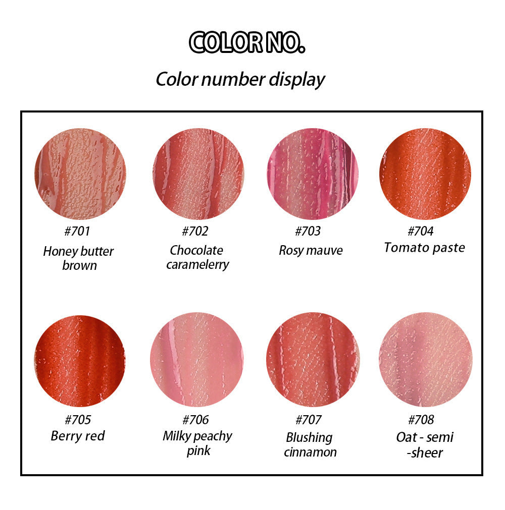 Lip Gloss Makeup for Mirror-Shine Moisture & Color