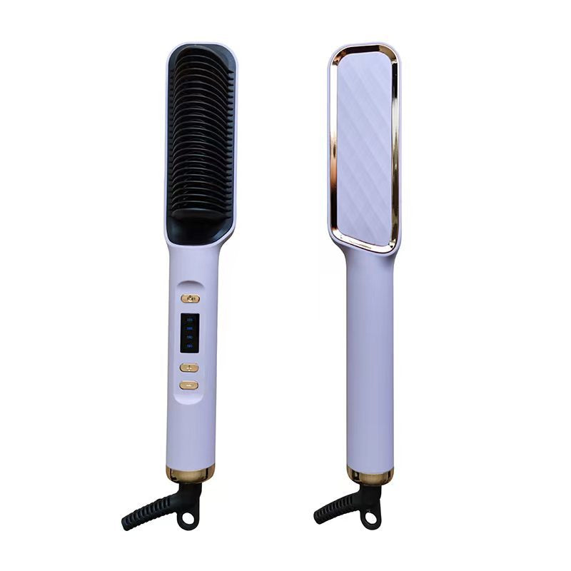 Electric Straightening Comb with Ionic Technology — Sleek