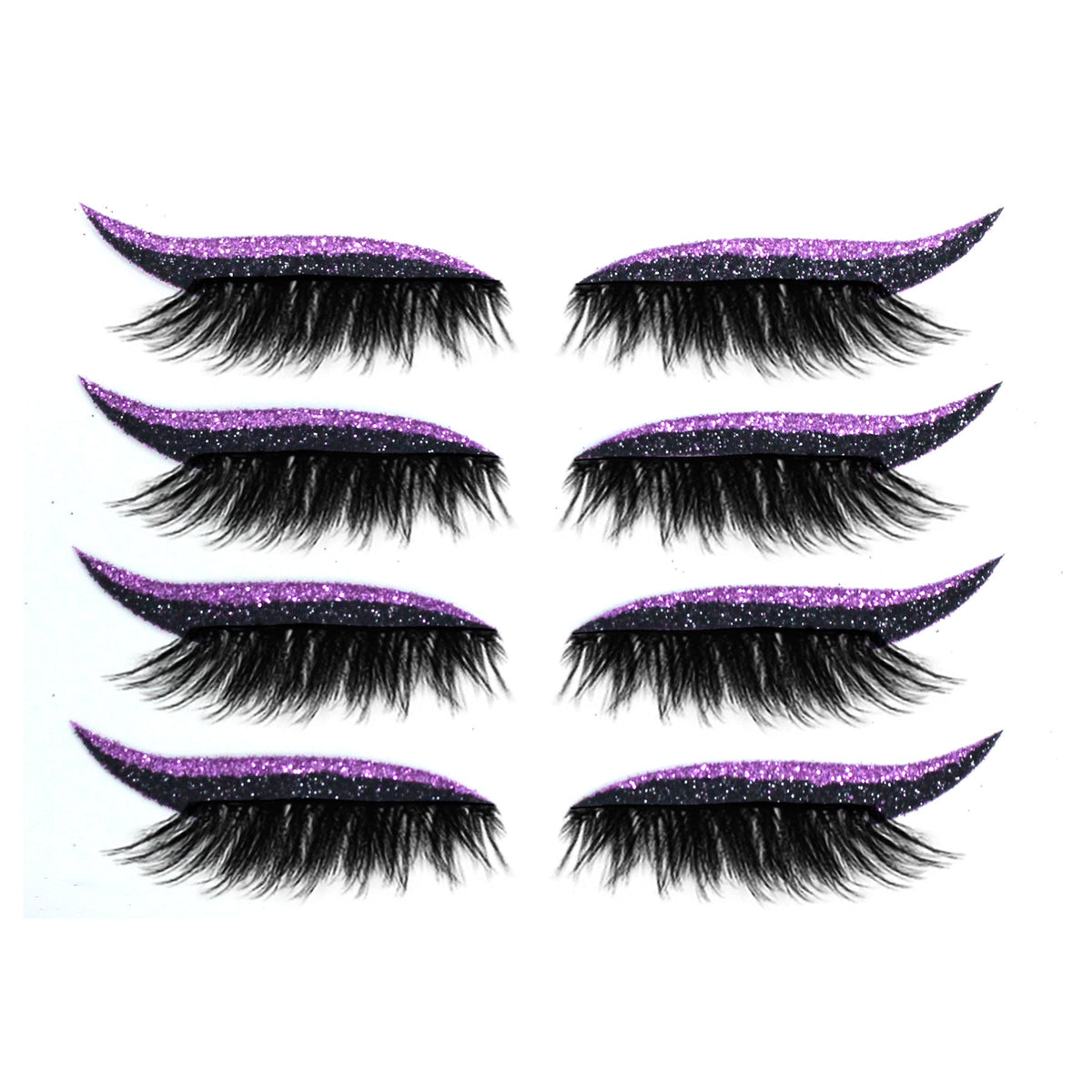 Self-Adhesive Eyeliner Stickers for Fast Glitter Looks