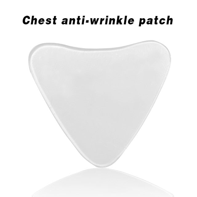 Reusable Silicone Wrinkle Patches for Visible Smoothing
