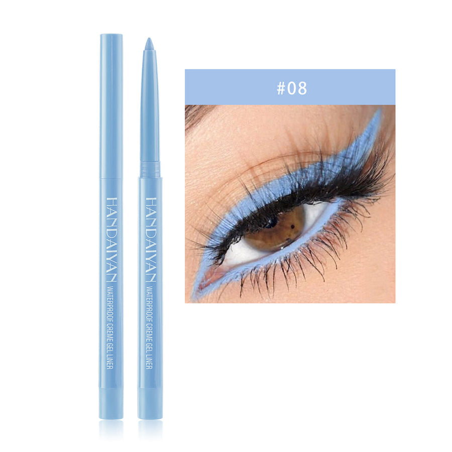 20-Color Waterproof Colorful Eyeliner Pen Set for Looks