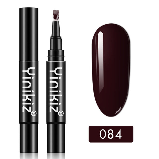 Gel Nail Polish Pen for Glossy Salon-Style Nail Looks