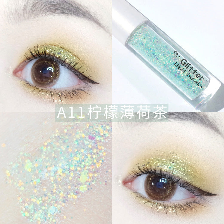 Liquid Glitter Eyeshadow for Instant Starry Eye Looks