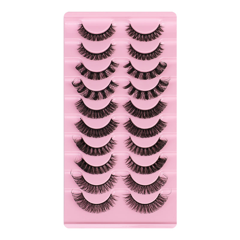 Russian Volume False Eyelashes – Dramatic DD Curl Set