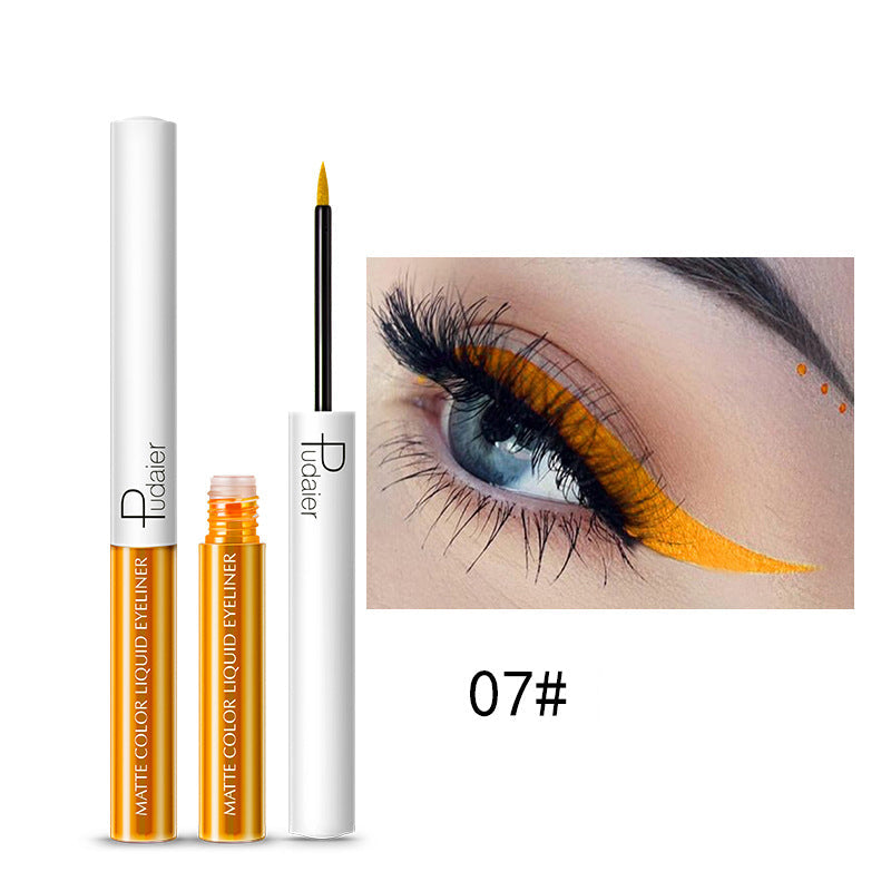 Waterproof Liquid Eyeliner for Precise, Vivid Color Definition