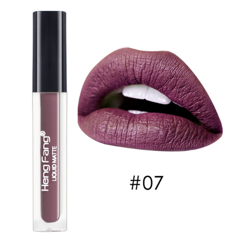 Waterproof Matte Liquid Lipstick – 20 Vivid Shades