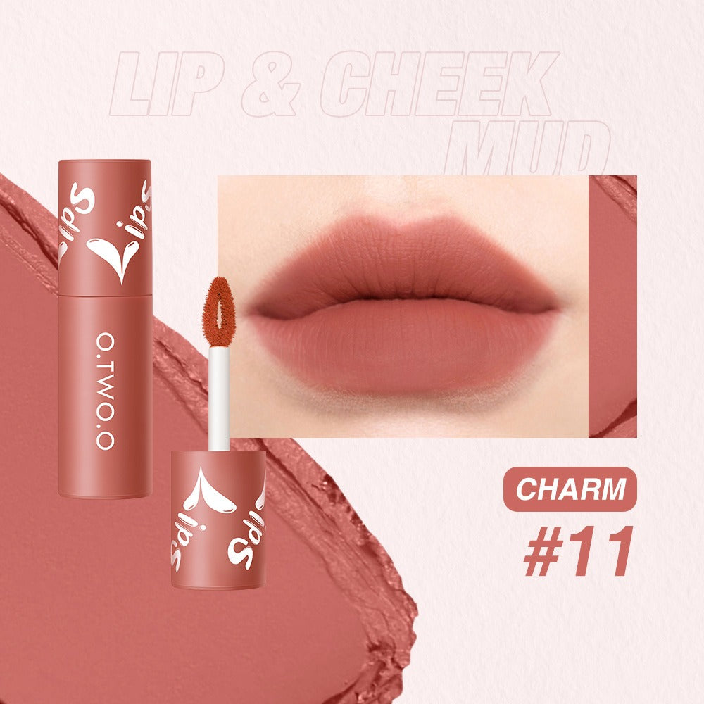 Lip And Cheek Tint With Soft-Focus Velvet Matte Color