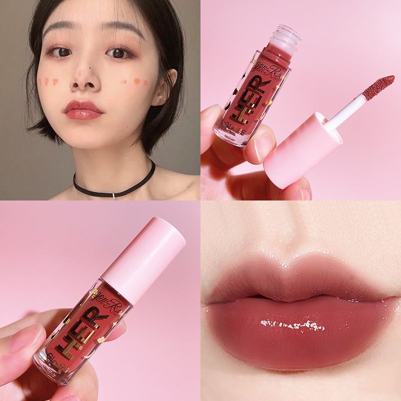 Glazed Mirror Water Lip Gloss for Juicy Glass Shine