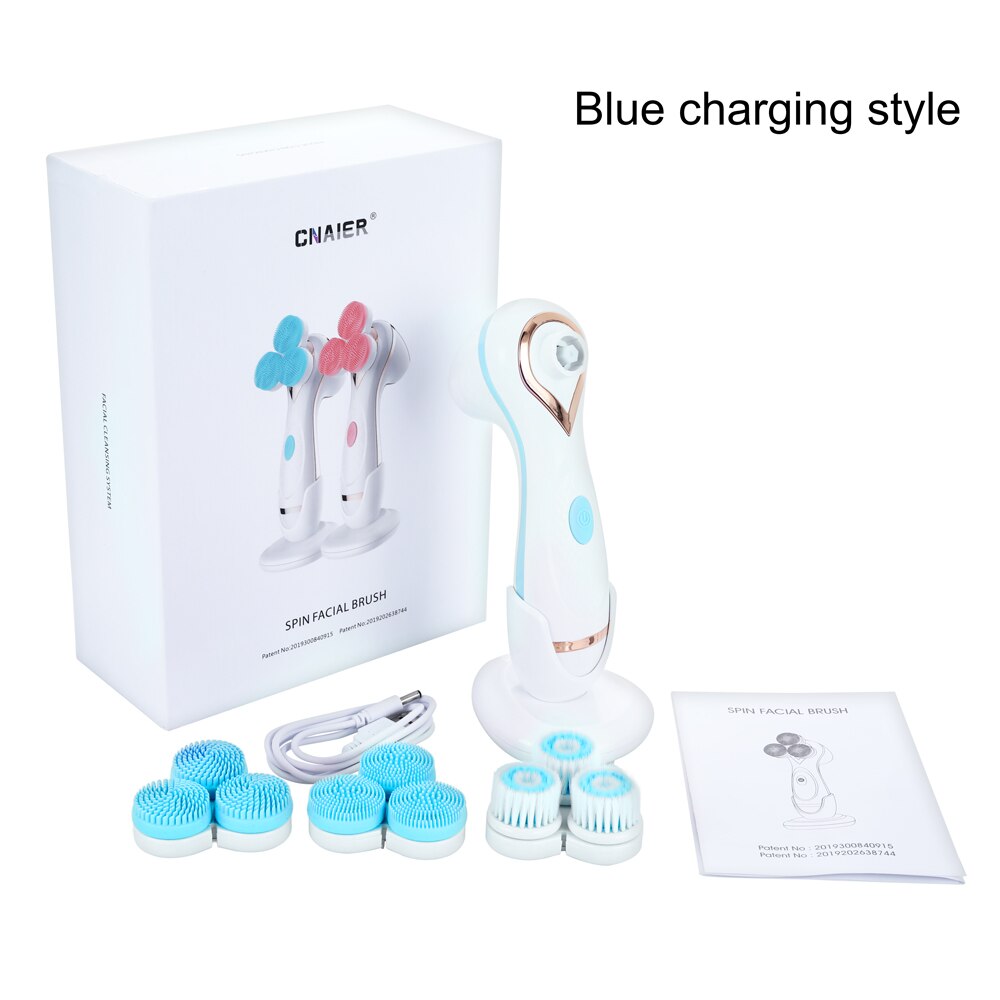 Sonic Facial Cleansing Brush — Deep Pore Cleansing & Acne