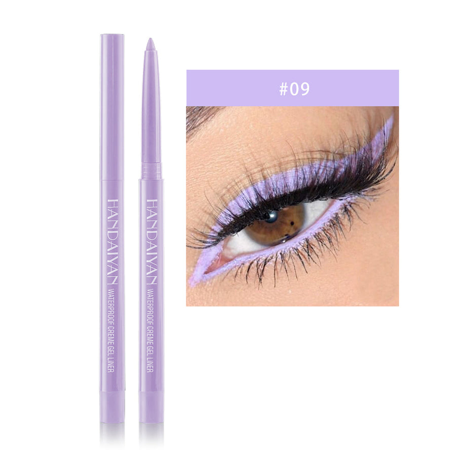 20-Color Waterproof Colorful Eyeliner Pen Set for Looks