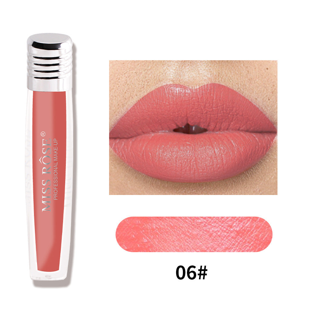Liquid Matte Lip Gloss - 16 Shades, Velvet Color Finish