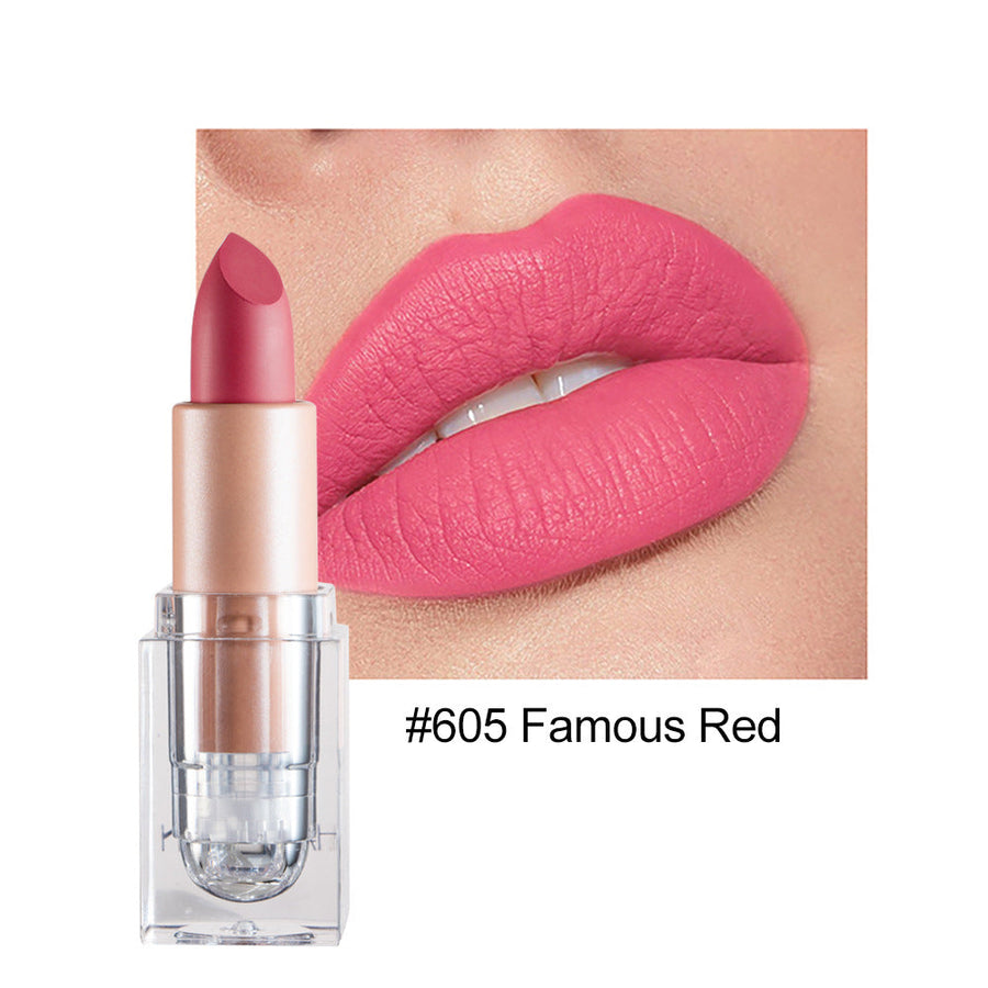 Ice Cube Matte Lipstick Set: Wearable Nude-to-Red Shades