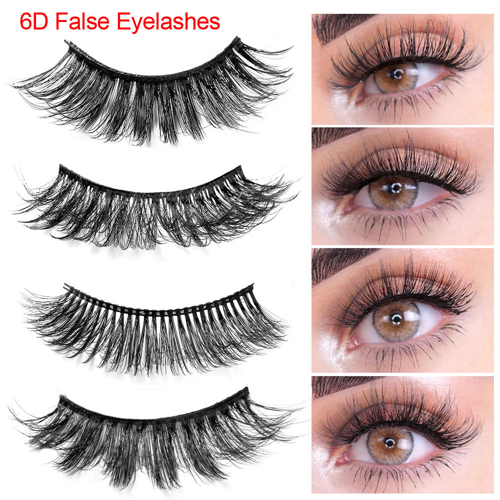 25mm False Eyelashes for Bold Dramatic 3D Eye Volume