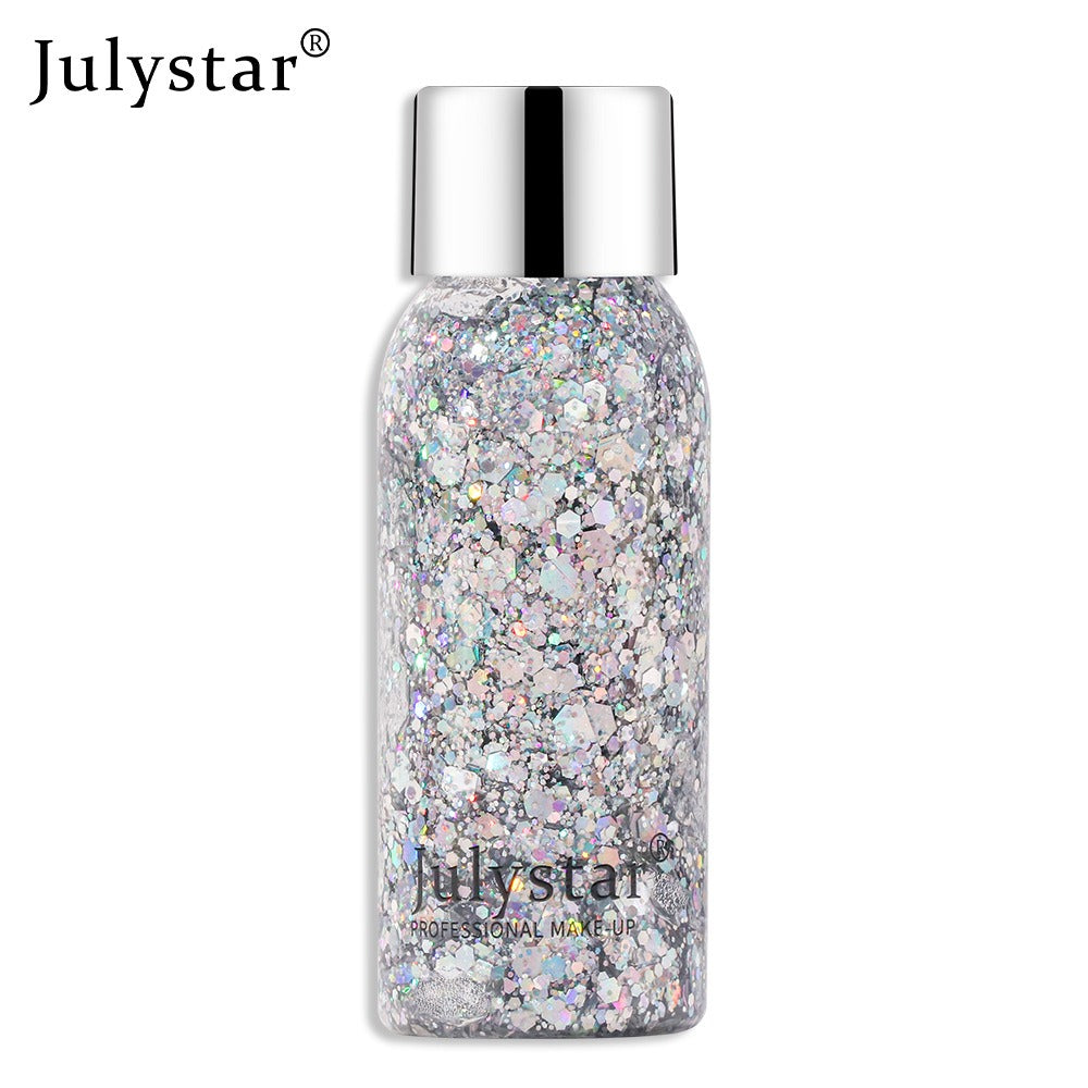 Cosmetic Glitter Makeup for Bold Stage Sparkle Looks