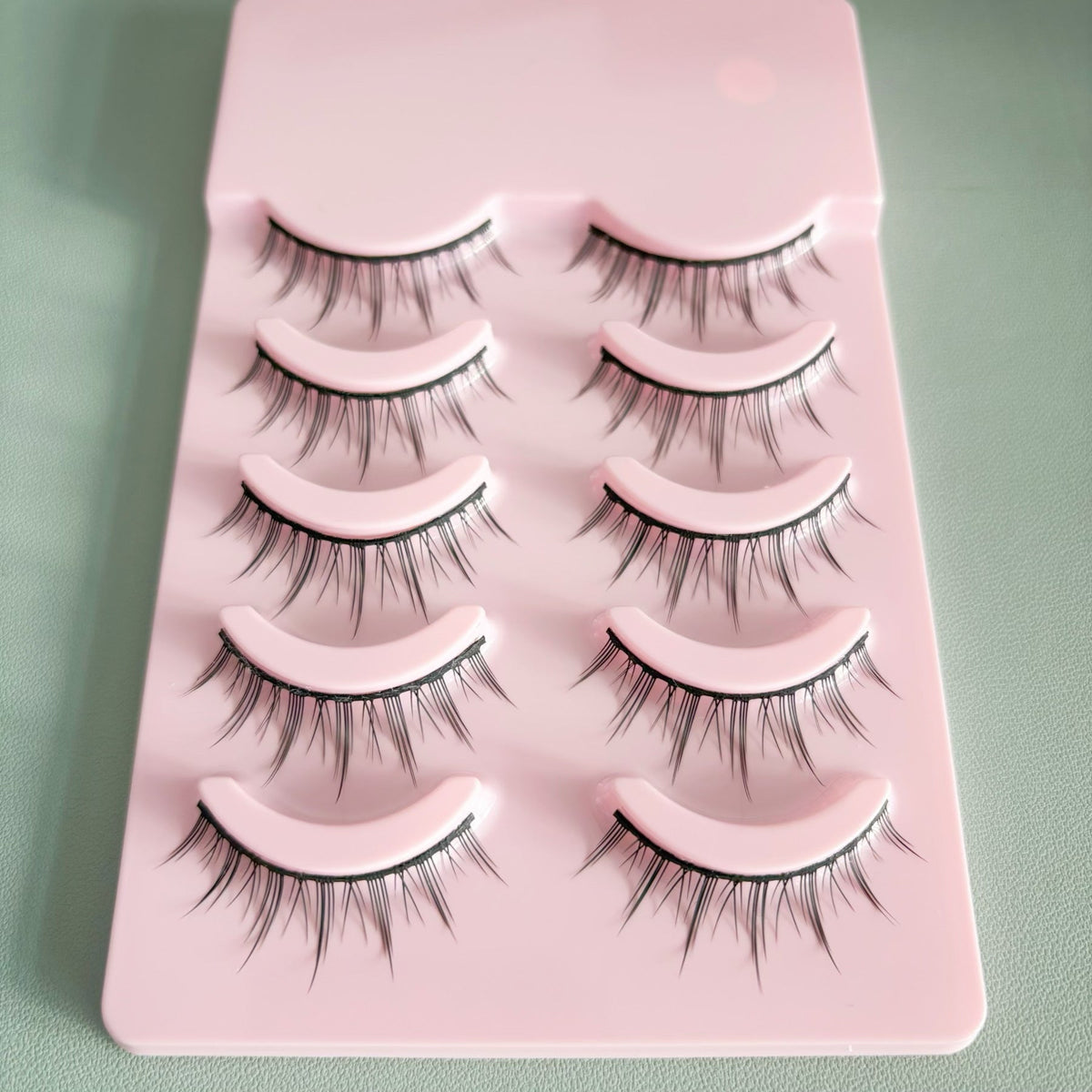 False Eyelashes for Bold, Bushy Cartoon-Style Eyes