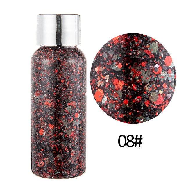 Face and Body Glitter Gel for Instant Festival Shine