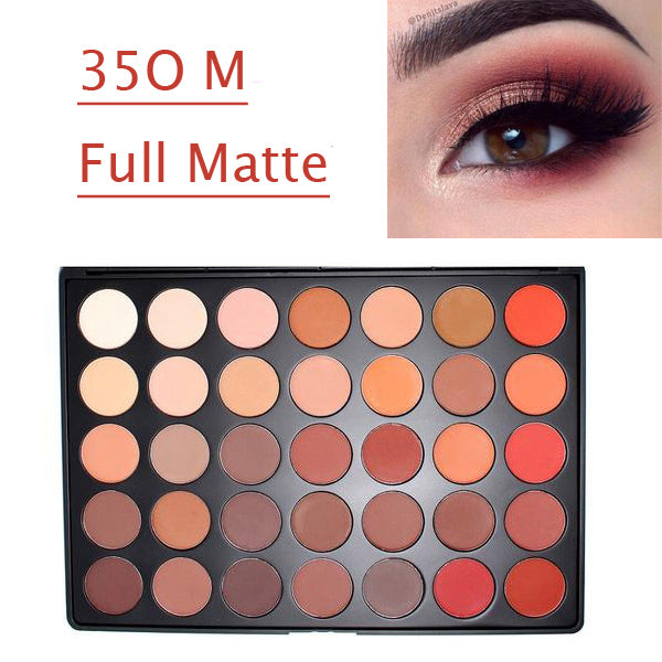 35-Color Warm Eyeshadow Palette for Easy Eye Looks