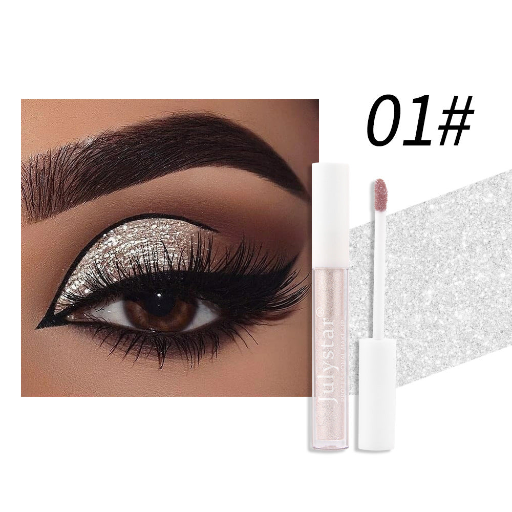 Liquid Eyeshadow Makeup for Sparkling Colorful Looks