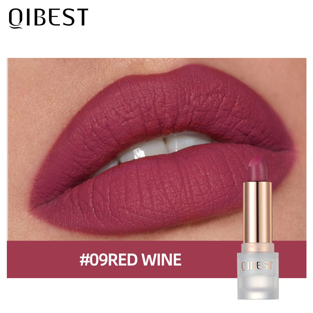 Velvet Matte Lipstick – 11 Wearable Shades, Soft-Focus