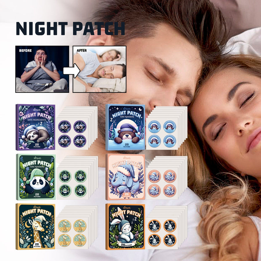 Sleep Patches — Cute, Safe Relief from Mental & Physical