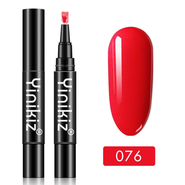 Gel Nail Polish Pen for Glossy Salon-Style Nail Looks