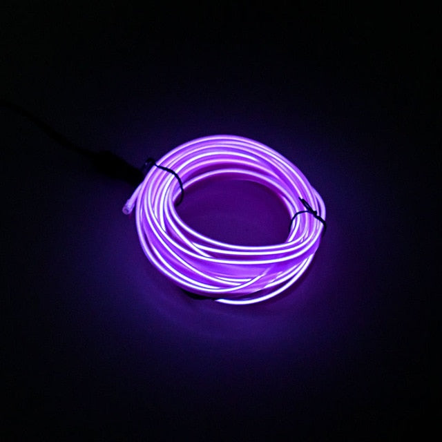 Car Interior LED Neon Strip — Customizable Glow for Dash