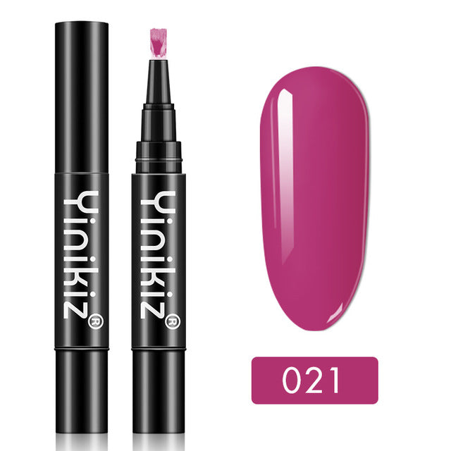 Gel Nail Polish Pen for Glossy Salon-Style Nail Looks