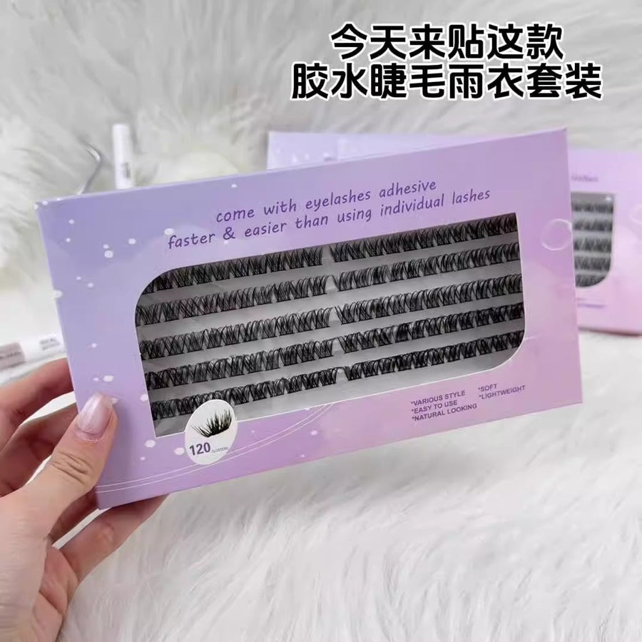 DIY Cluster Eyelash Extensions with Custom 8–16mm Lengths
