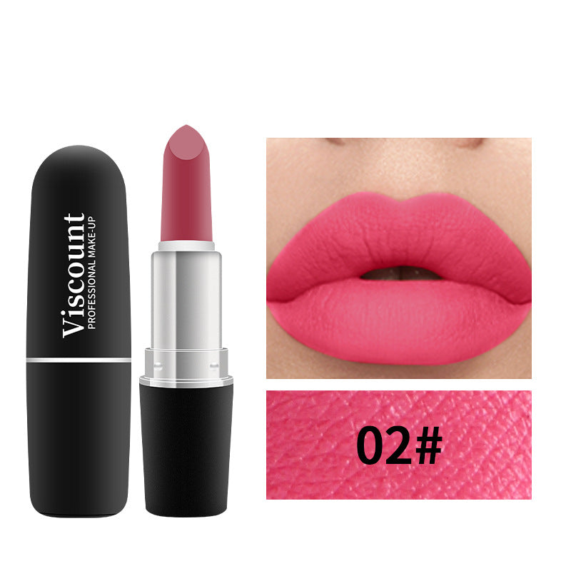 Fog Matte Lipstick 12 Shades Moisturizing Bullet Color
