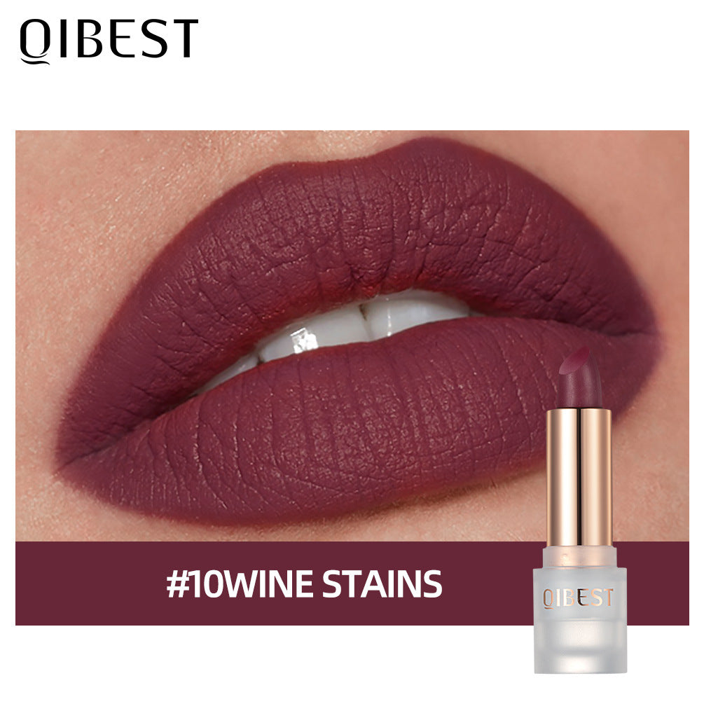 Velvet Matte Lipstick – 11 Wearable Shades, Soft-Focus